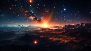 为什么外太空看起来是黑色的？