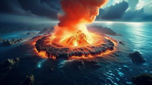 世界上最大的水下喷发诞生了摩天大楼大小的火山