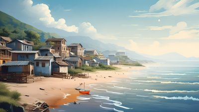 古老渔村变迁记述沿海地区经济转型历程